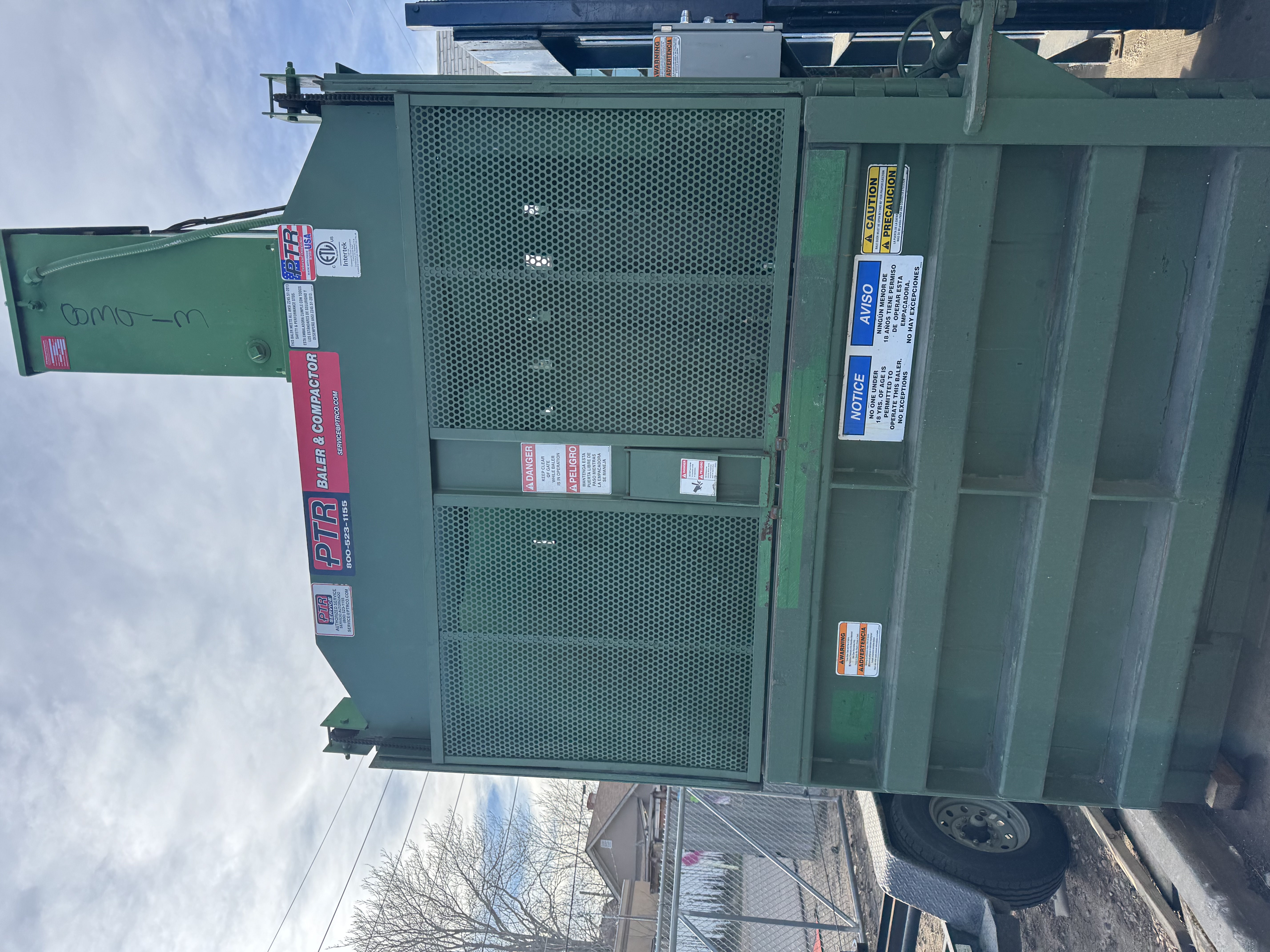 Refurbished PTR 7200HD-8 Vertical Baler