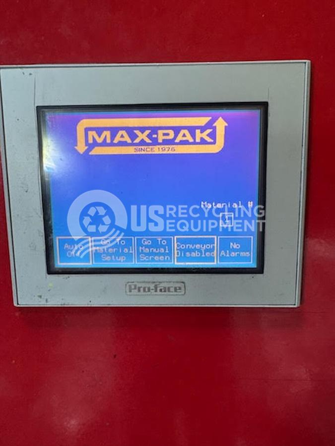 Used Max Pak HCE60FE-8 Full Penetration/Full Eject with Conveyor