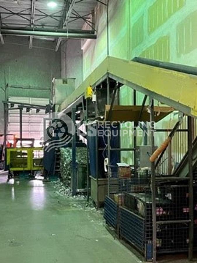 Used SSI M70-E Dual Shaft Shredder System