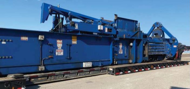 Used Machinex MLP155TP Auto Tie Horizontal Baler