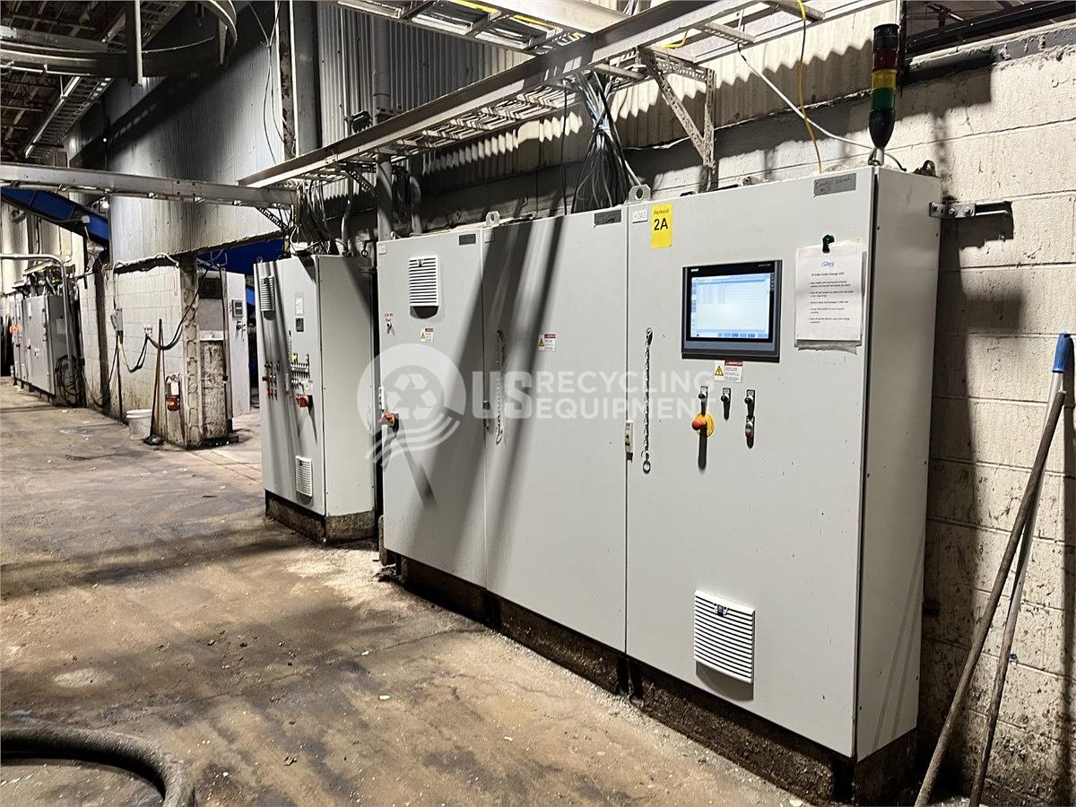 Used 2014 Herbold Plastics Recycling Complete Wash Line