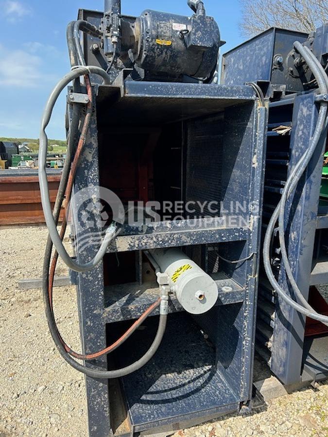 Used JV Manufacturing Five (5) VB-60 Vertical Balers