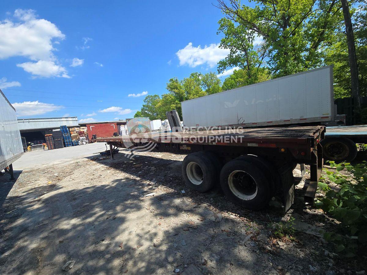 Used 2002 Fontaine Tandem Axel Flatbed Trailer