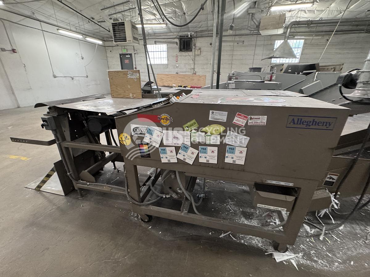 Used 2008 Allegheny 16-150C Paper Shredder