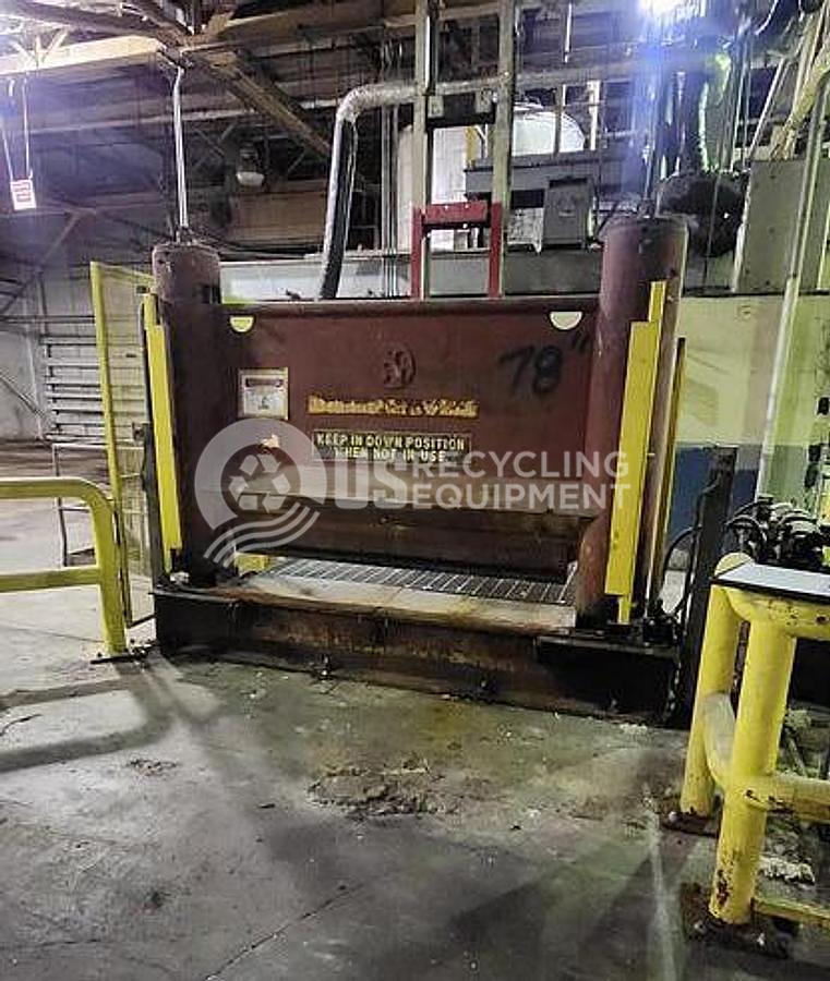 Used Black Clawson 72 inch Roll Splitter