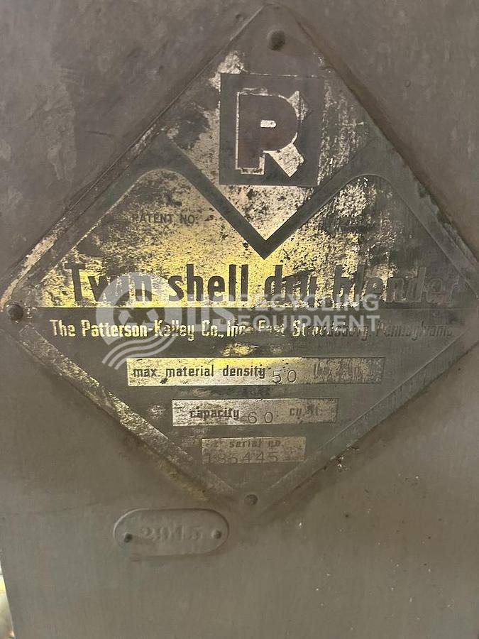Used Patterson Kelley Twin Shell Dry Blender