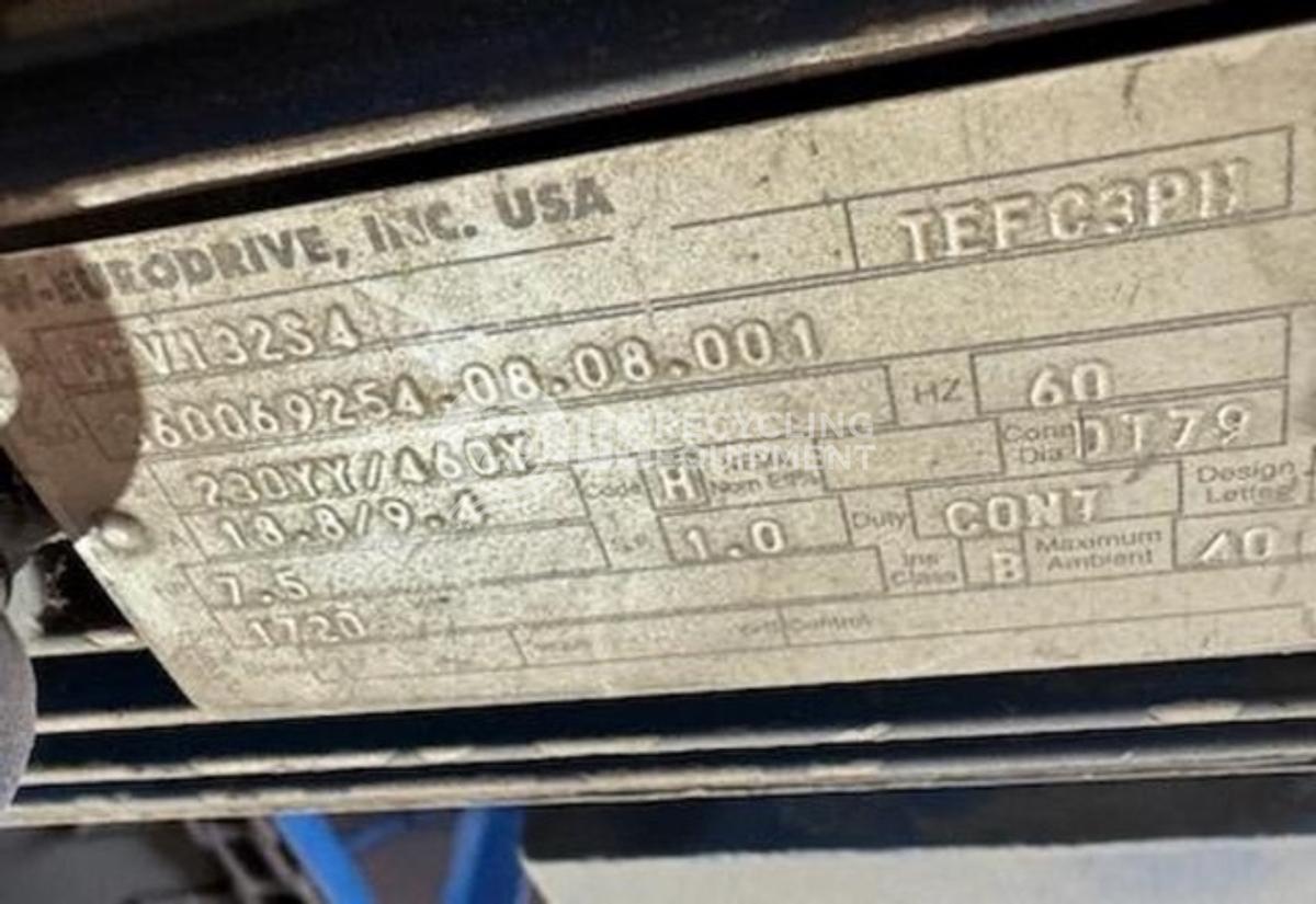 Used Karl Schmidt HX-60" Infeed Conveyor