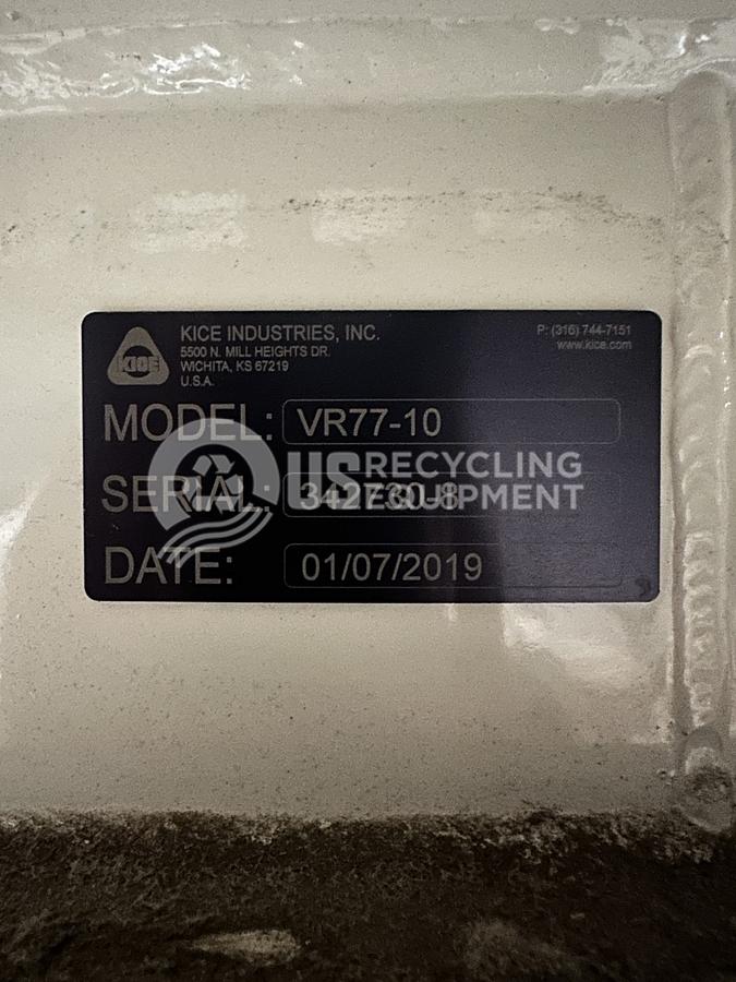 Used Kice Industries VJX 14X10X10 Air Classification System