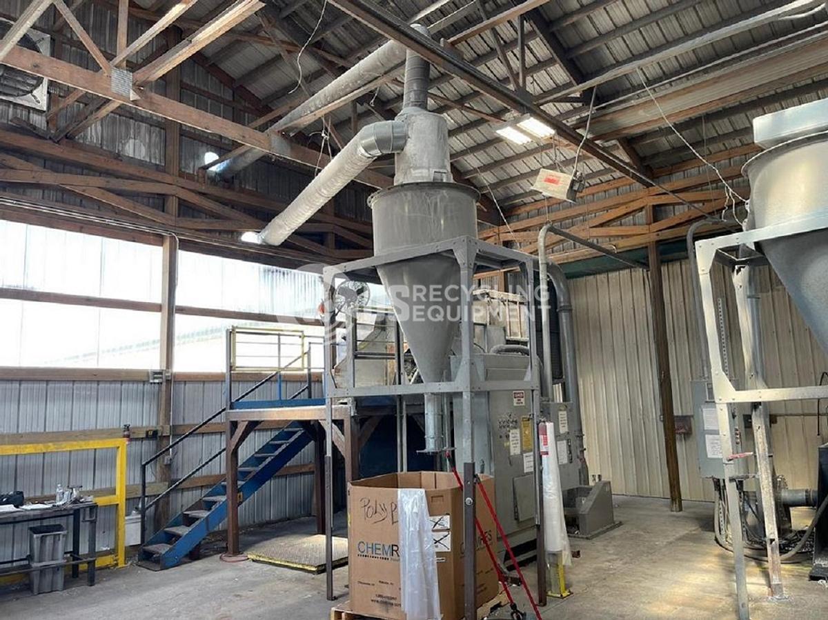 Used Cumberland 200HP 50H Granulator Package
