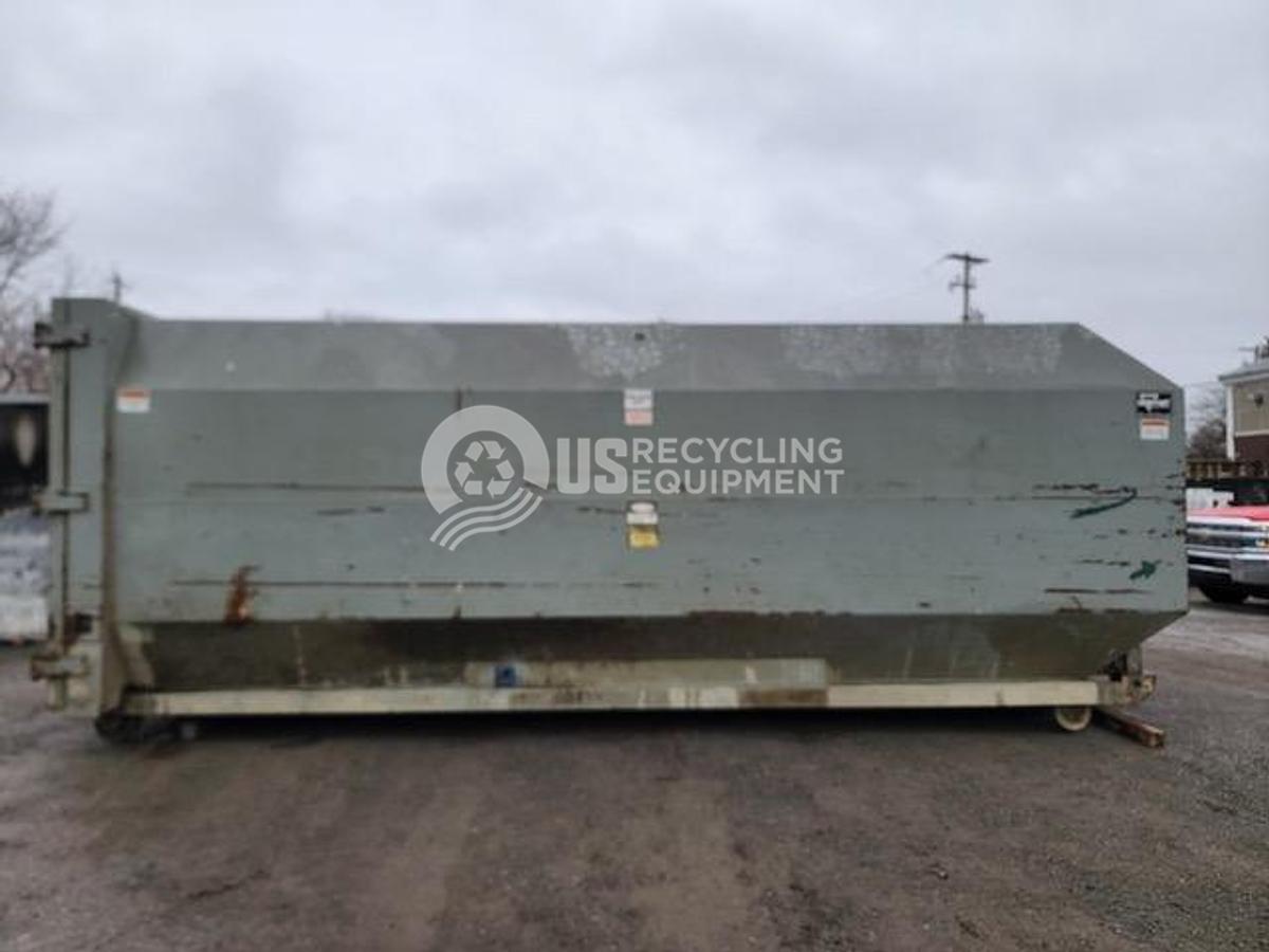 Used Marathon / Wastequip Two (2) 40 Yard Octagon Reciever Boxes