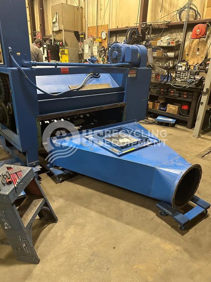 Used Bloapco 3CAJ-2558J 3 Shaft Shredder