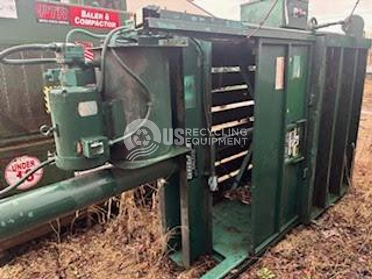 Used Load King, Selco, Galbreath, Wastequip, Piqua, Cram-a-Lot Truckload of 8 Balers