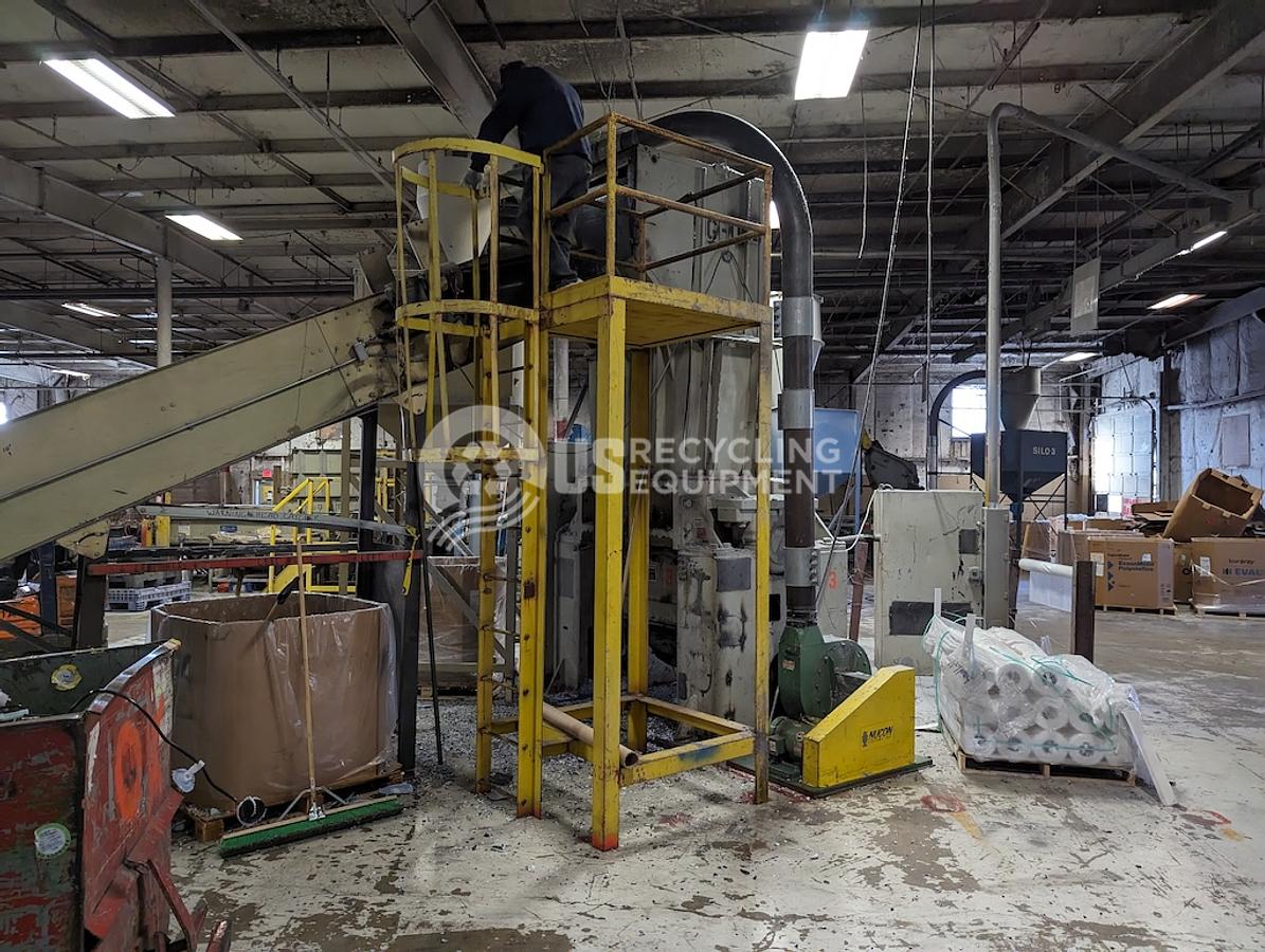 Used Nelmore 200HP Granulator System