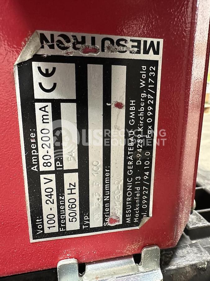 Used 2020 Mesutronic Bunting Metal Separator ON 3.3R 100