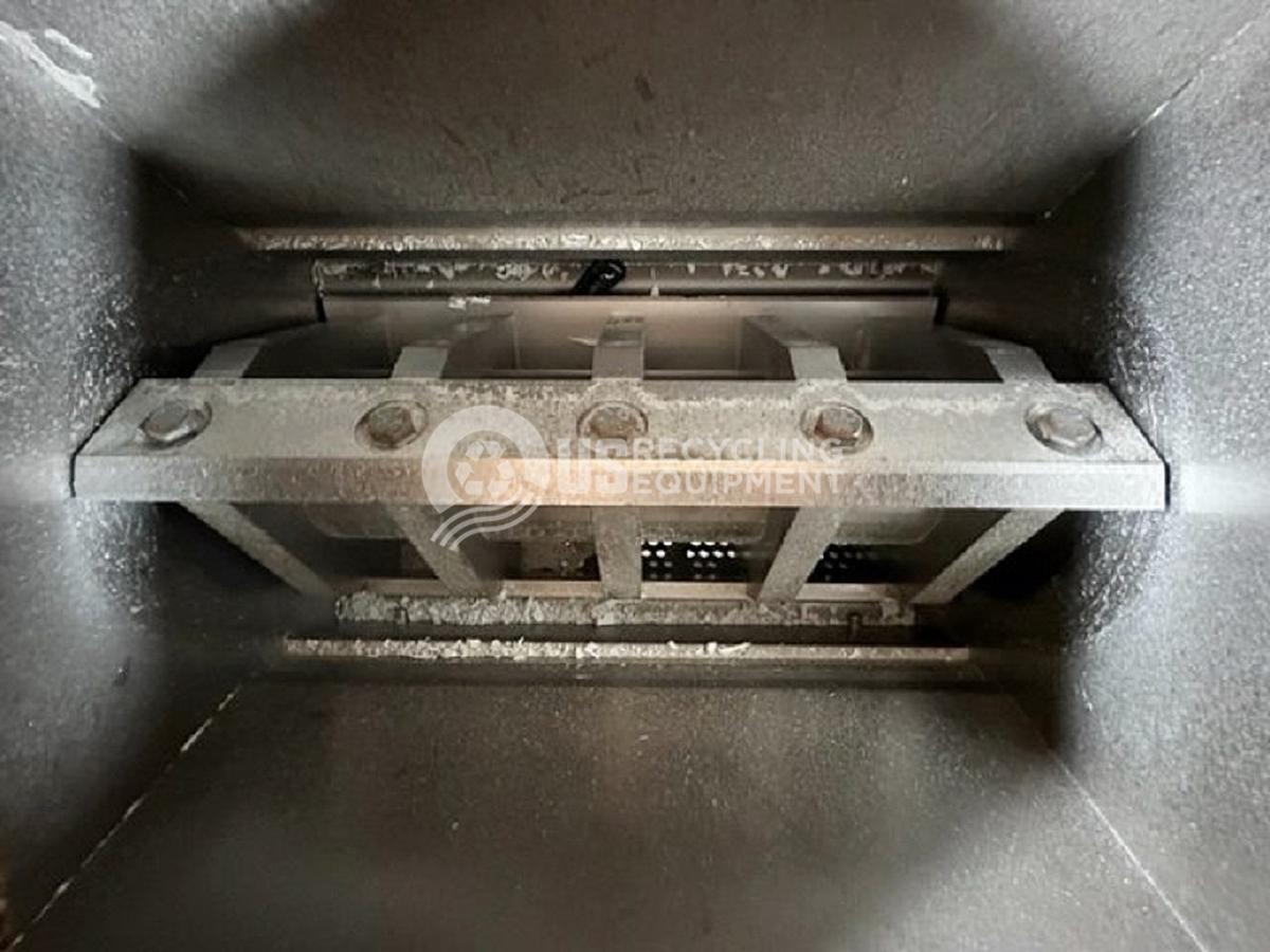 Used Welma ZMK60 Quad Shaft Shredder System