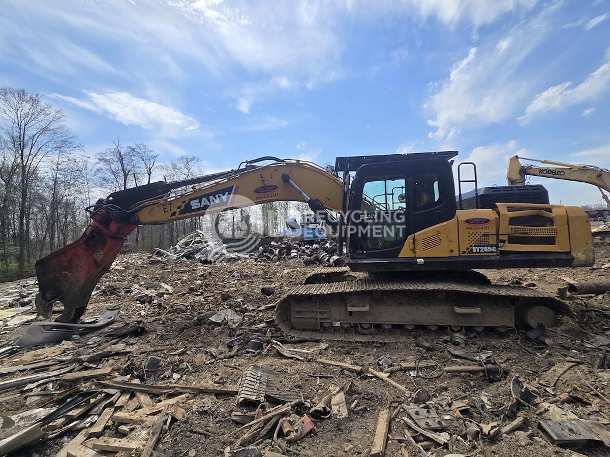 Used 2022 Sany Excavator & RSS30 Rotar Shear