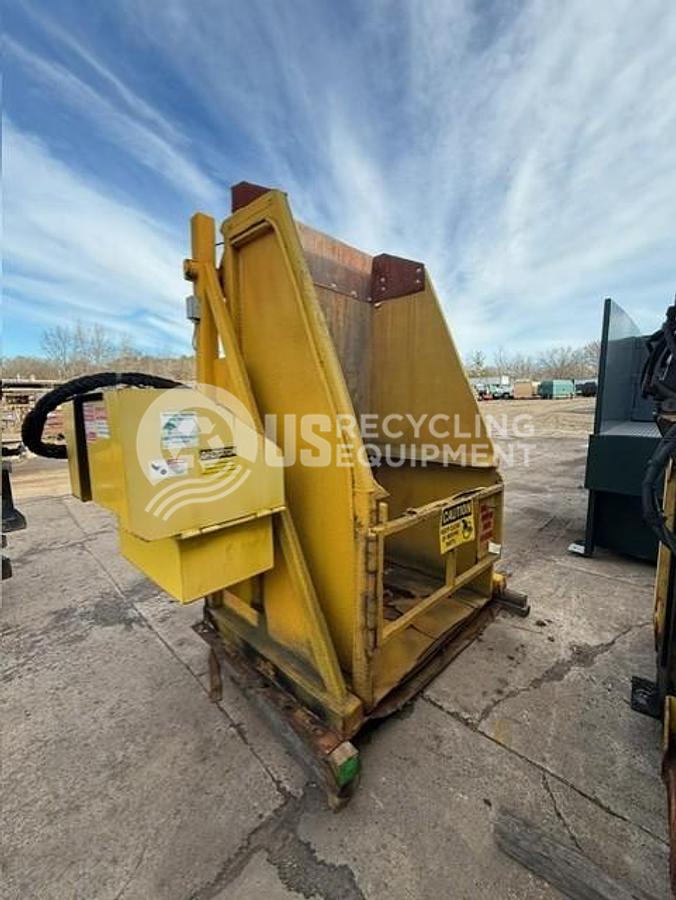 Used 2017 Wastequip Two (2) 265X Self Contained with cart tippers