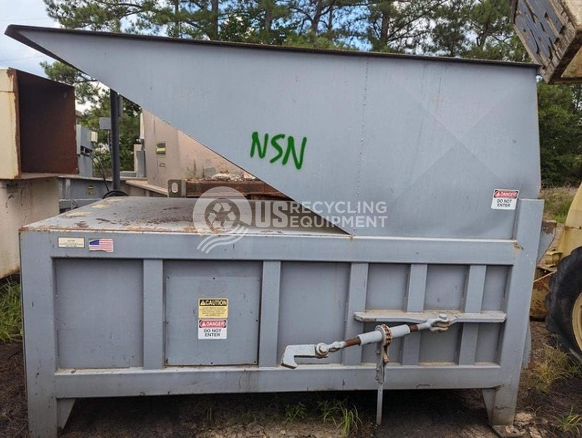 Used JV Manufacturing/Marathon/Wastequip Four (4) Stationary Compactors