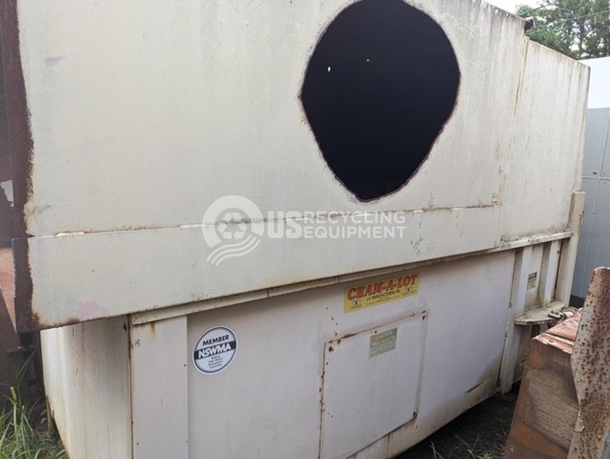 Used JV Manufacturing/Marathon/Wastequip Four (4) Stationary Compactors