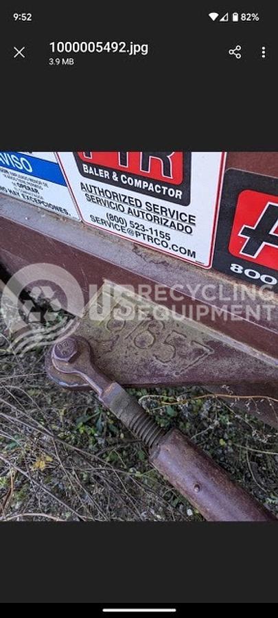 Used PTR TP2000SP & 20 Yard Container