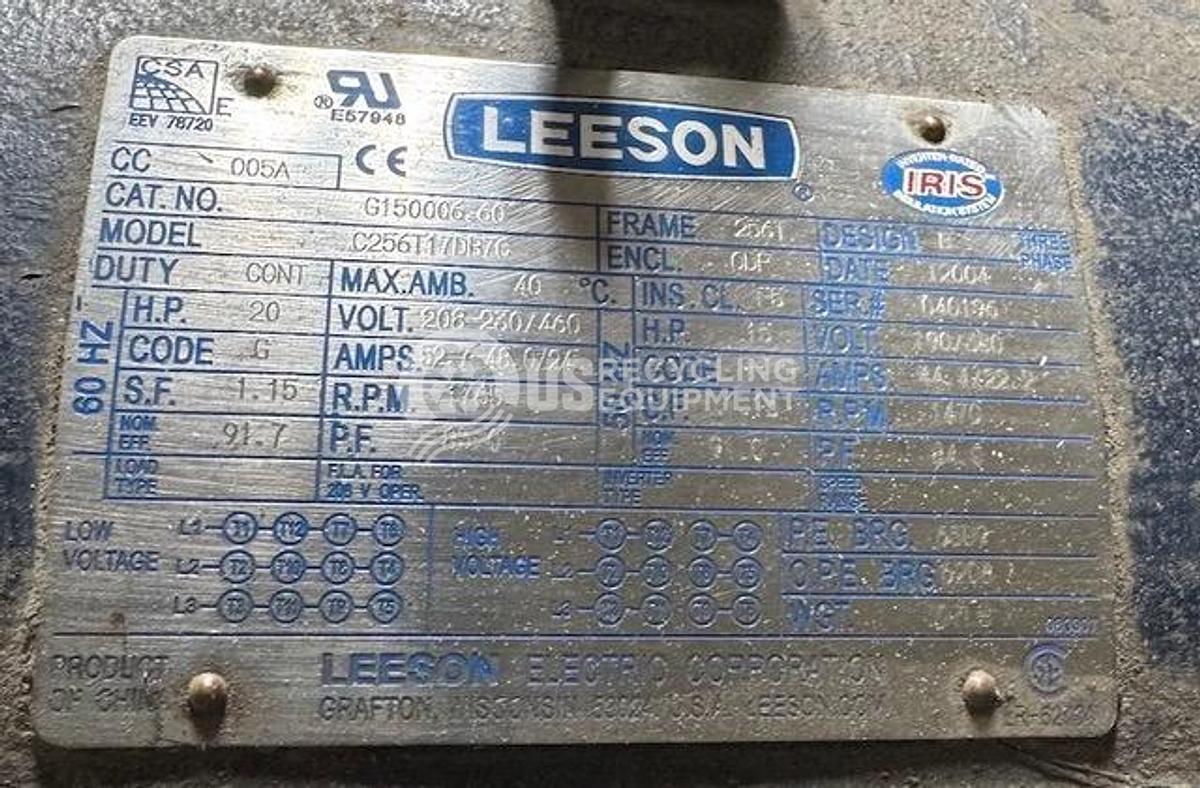 Used Mitts & Merrill 20HP Dual Shaft