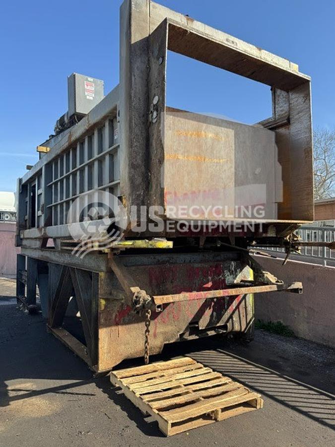 Used 2003 JV Manufacturing TDS-825 10 Yard Transfer Station