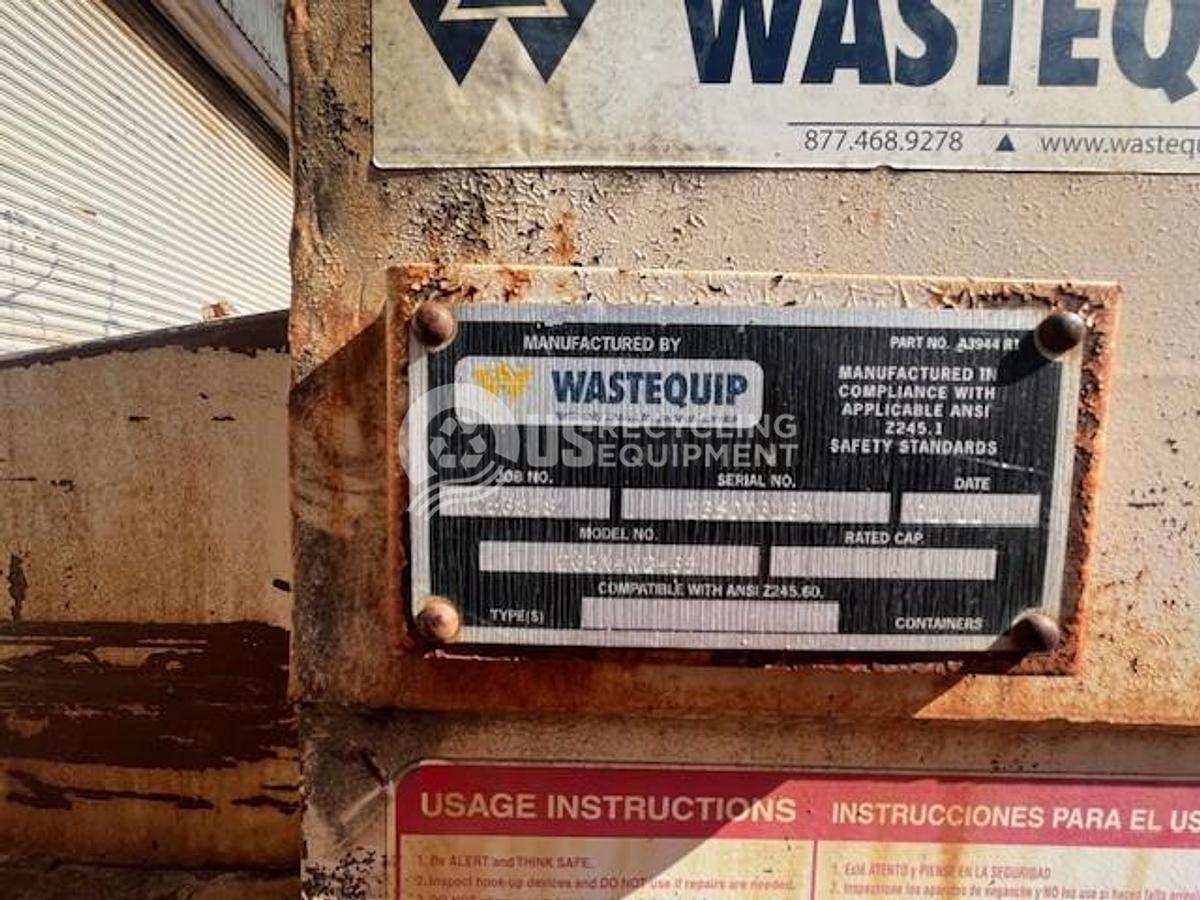 Used PTR / Wastequip PTR TP330 & Wastequip 265X-WQ-35