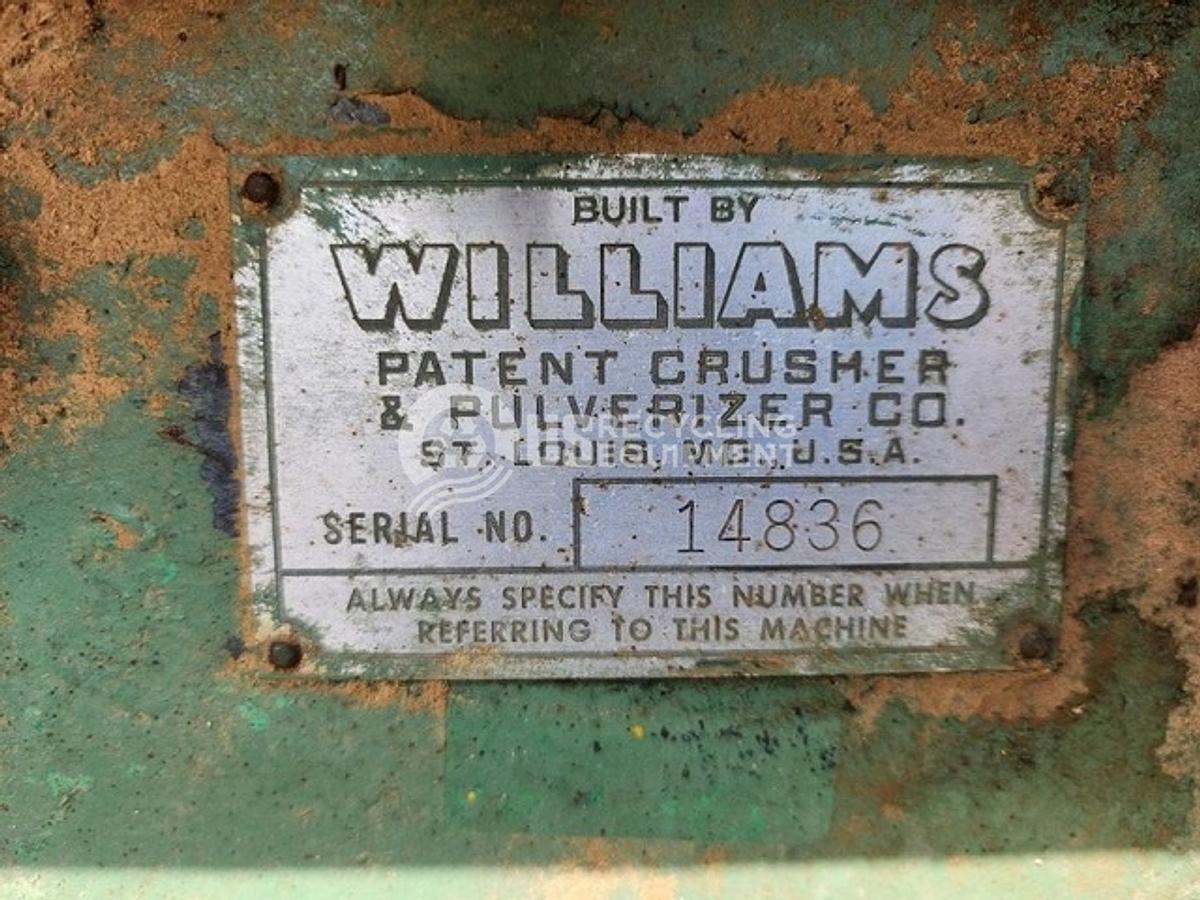 Used Williams Hammermill Shredder