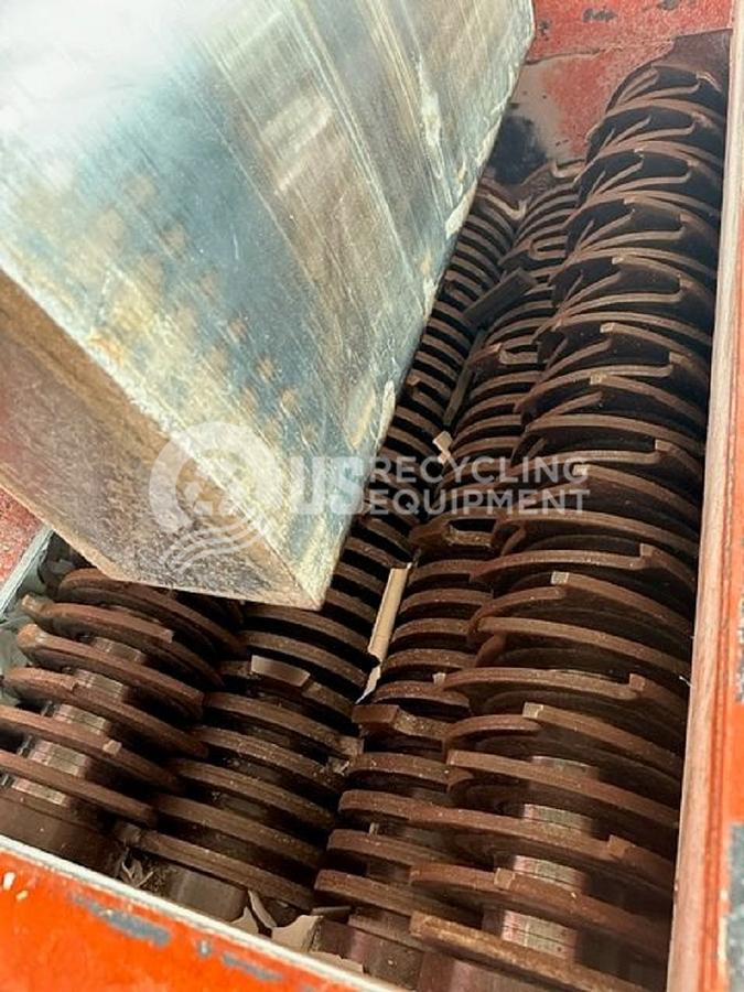 Used WEIMA ZMK60 Quad Shaft Shredder System