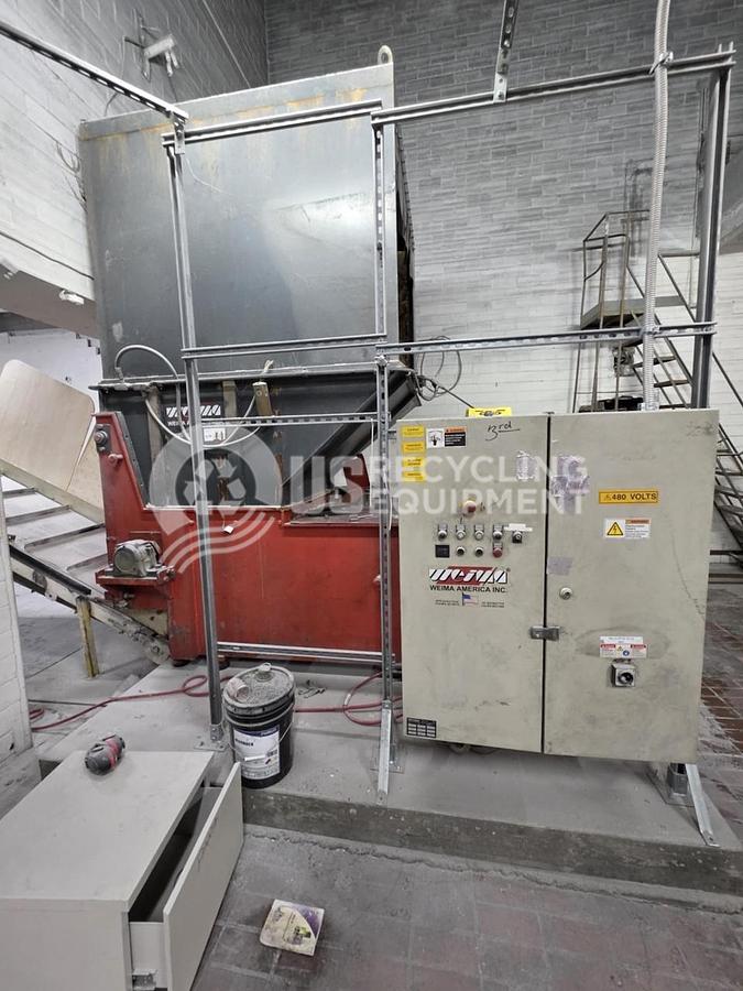 Used Weima WL12 Single Shaft