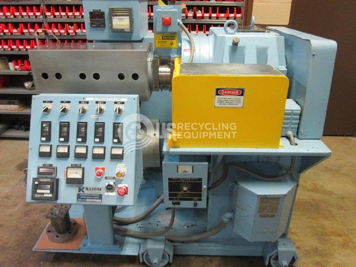 Used Killon Davis 2-1/2 Hot Melt Rubber Extruder