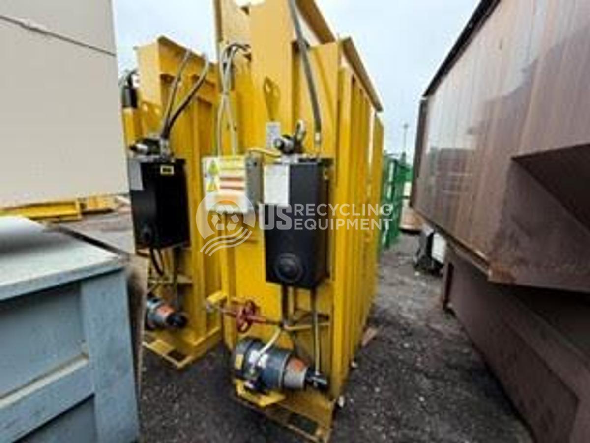Used Harmony / Bace Two (2) Harmony M60-CB & Three (3) Bace V63OCC Vertical Balers
