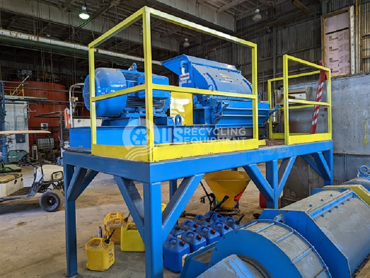 Used Schutte Two (2) 13100 Hammermills