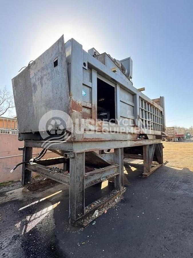 Used 2003 JV Manufacturing TDS-825 10 Yard Transfer Station