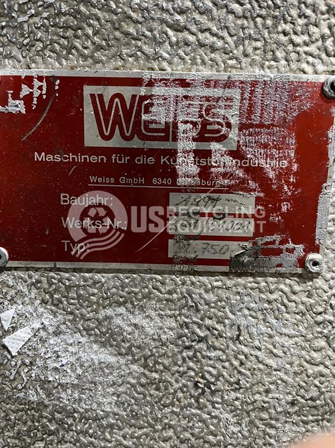 Used Weiss Two (2) RL750 Plastic Densifier Systems