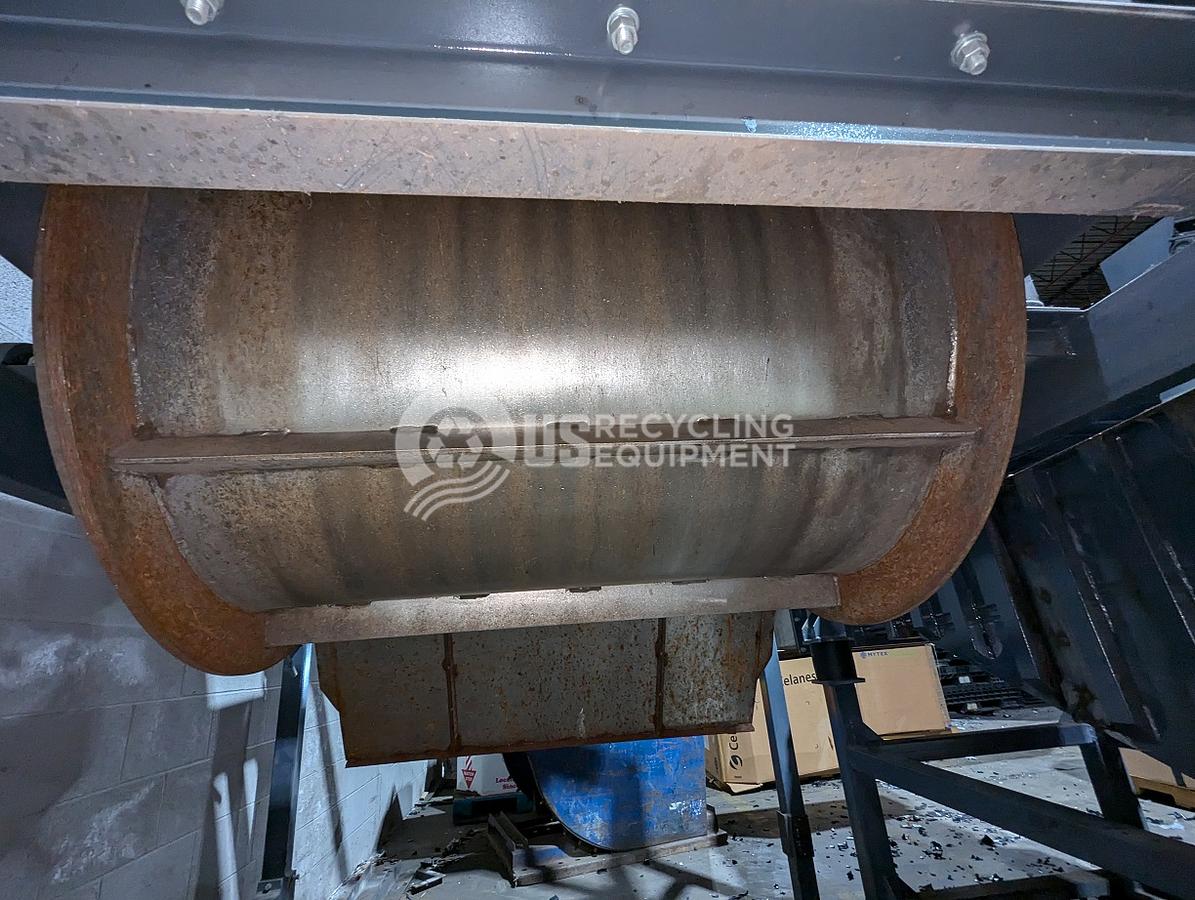 Used Unknown Manufacturer: Used 80HP Quad Shaft Shredder System