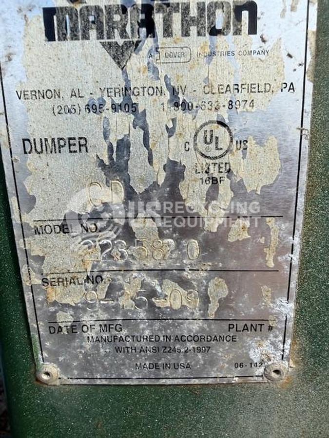 Used 2009 Marathon Cart Dumper