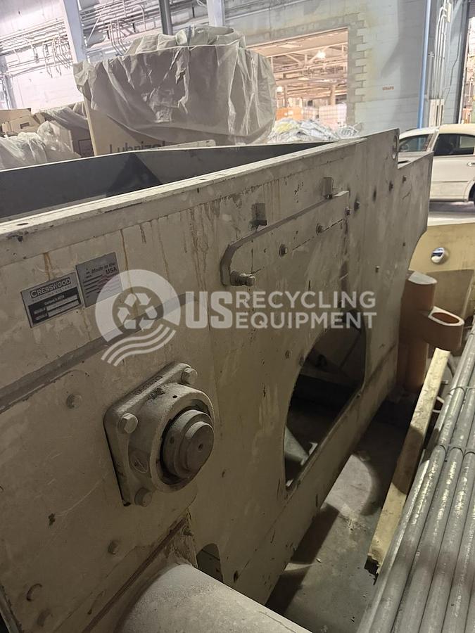 Used Cresswood HF 4050 ALT Single Shaft Shredder