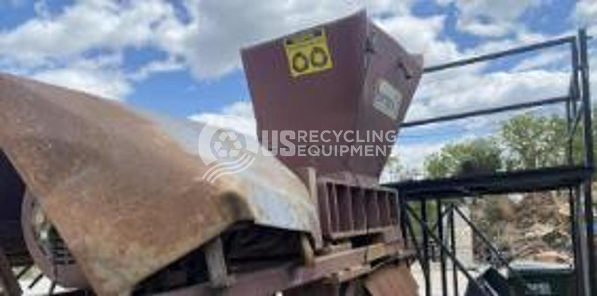 Used Artech RDE 75-36 Dual Shaft Shredder