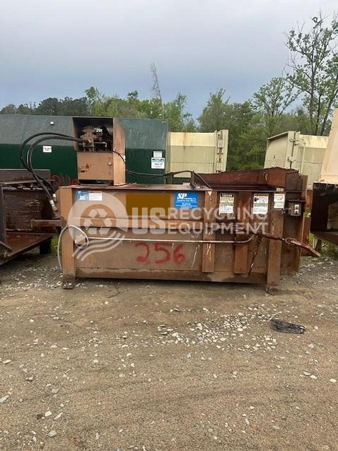 Used SP Industries Two (2) CP-2102 Stationary Compactors