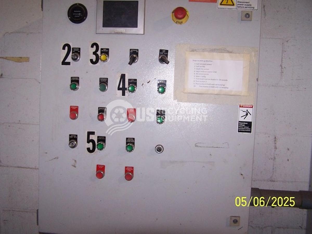 Used 2013 SSI Dual Shear Shredder w/Conveyor & Tipper