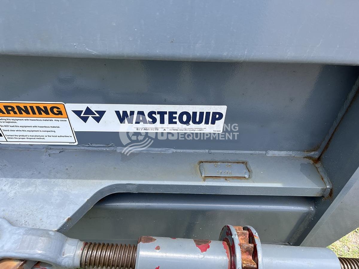 Used Wastequip WQ-40 2 Yard Stationary