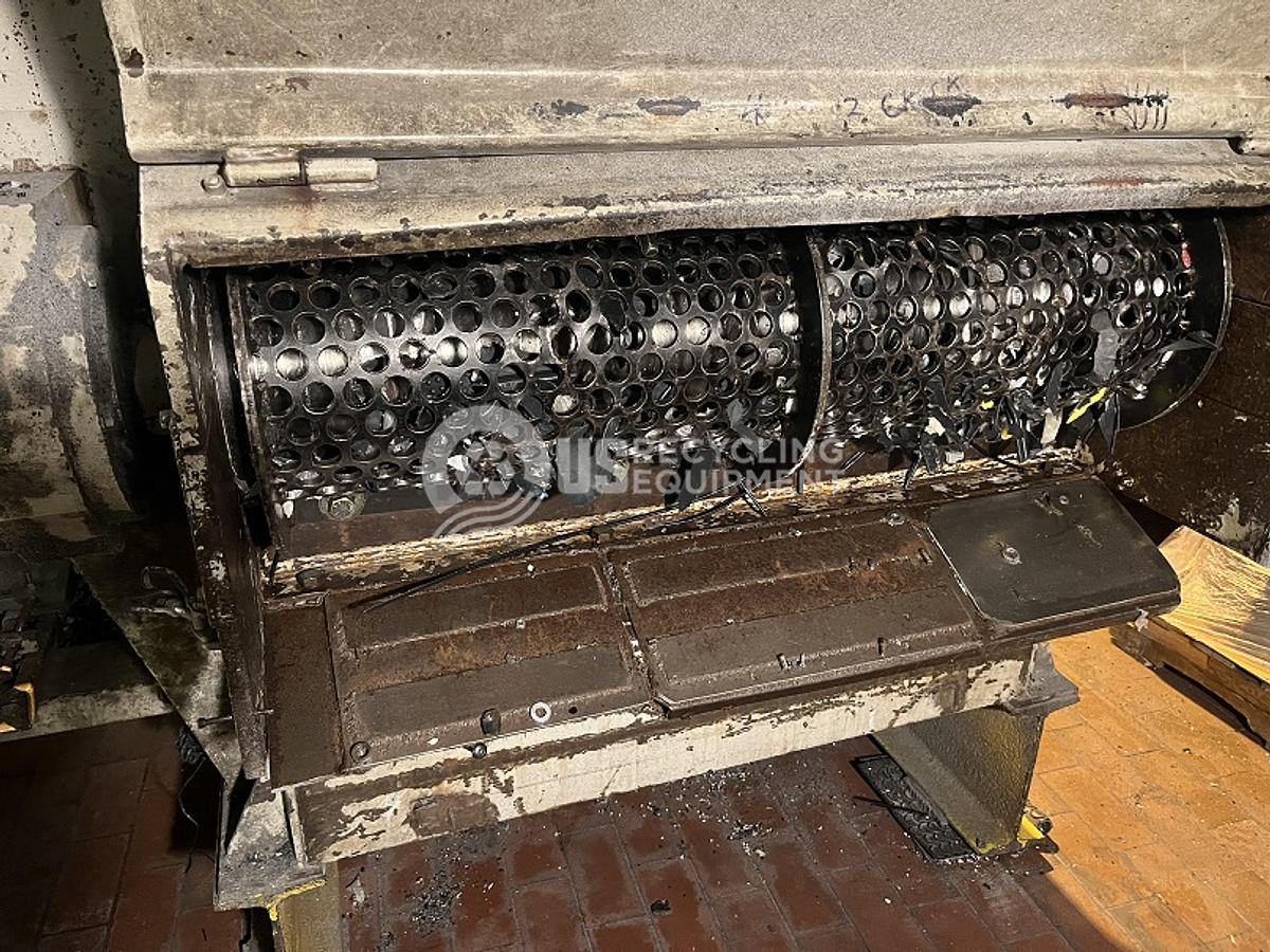 Used Vecoplan 30HP Single Shaft Shredder