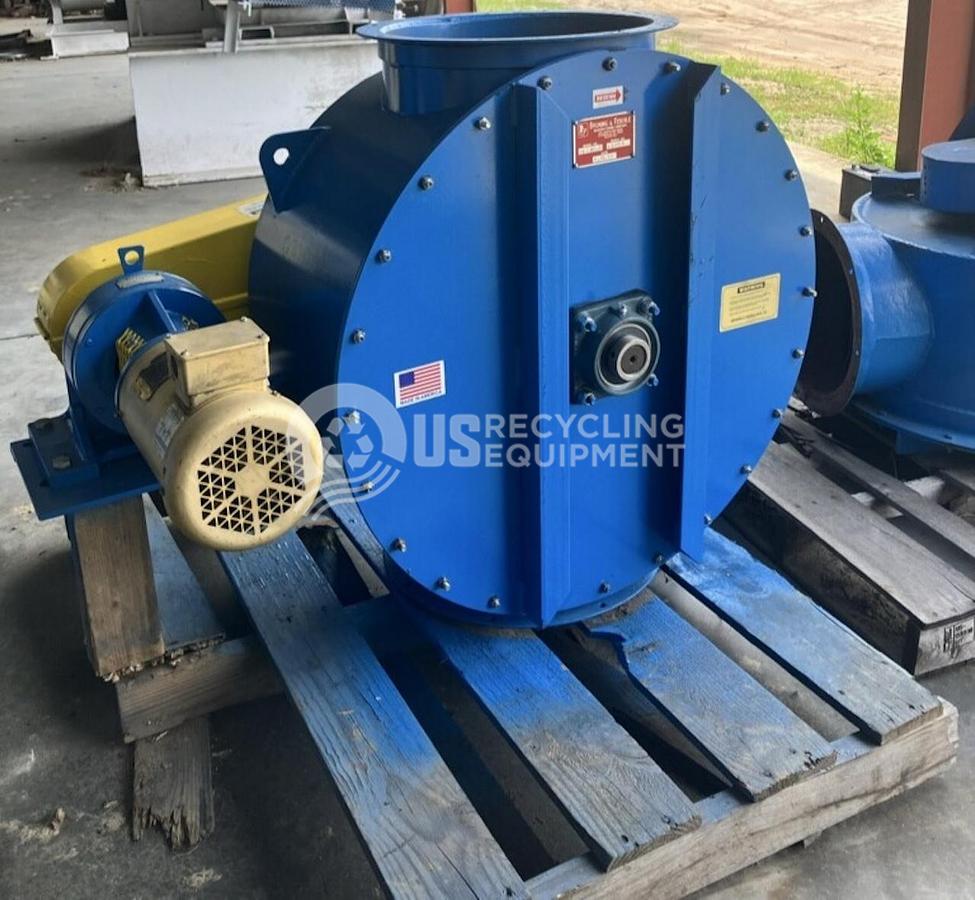 Used Bruning & Federle Mfg. One 12 inch & Three 16 inch Airlocks