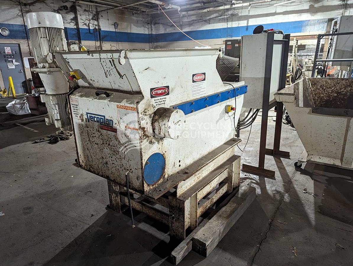 Used Vecoplan RG-32 Single Shaft