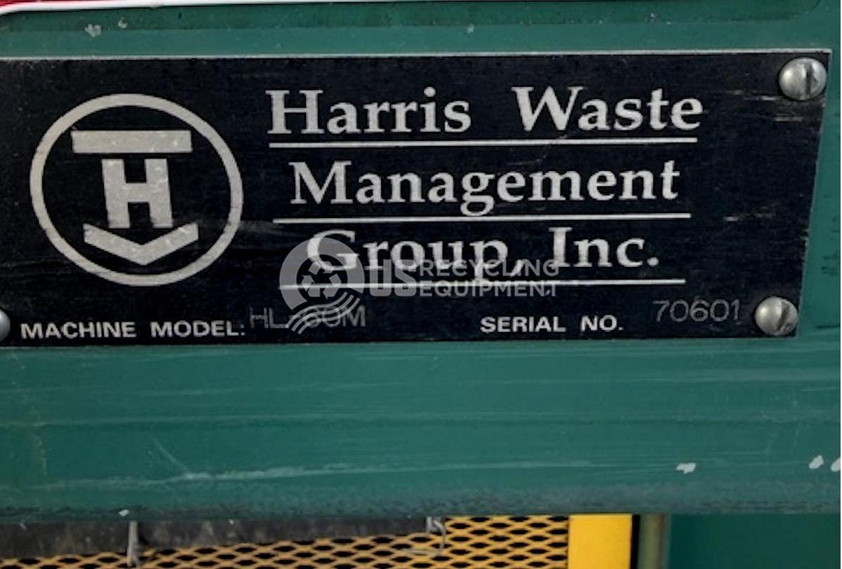 Used Harris HL-60M Wide Mouth, Closed Door Horizontal Baler