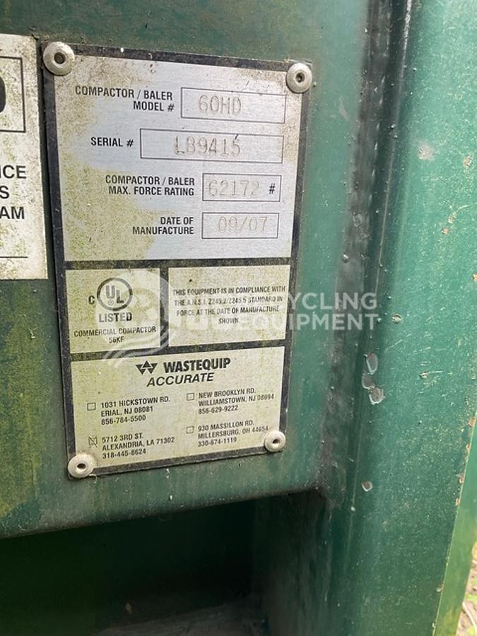 Used Accurate / PTR / Marathon / Durabilt / Harris Six (6) 60" Vertical