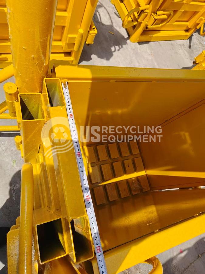 Used Zuick 100lb Vertical Clothing Baler