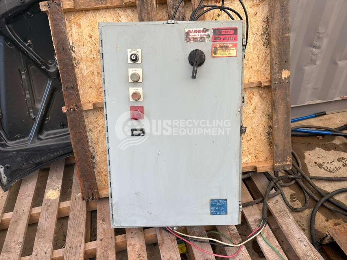 Used Shred Tech ST-50 Dual Shaft with Conveyor