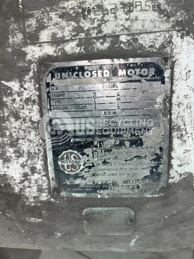 Used Cumberland 30" x 60" 100HP Granulator